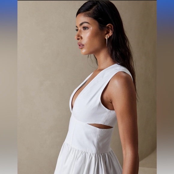 NWT BANANA REPUBLIC ANISA CUT-OUT MINI DRESS - Picture 3 of 6